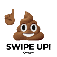 swipe poop Sticker by vetevo