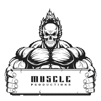 muscleproductions muscle muscleproductions Sticker
