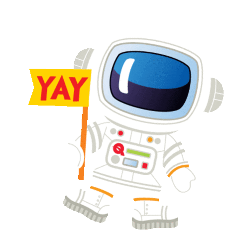 Space Nasa Sticker by Qualatex Balloons