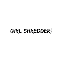 Mountain Bike Girl Sticker by #TotalMTB