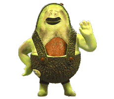 Sad Avocado Toast Sticker by WHOLLY GUACAMOLE
