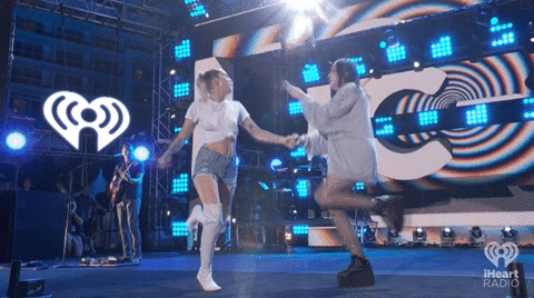 miley cyrus dancing GIF by iHeartRadio