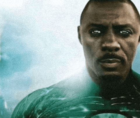 Idris Elba Straight Face GIF