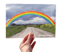 Its Going To Be Okay Rainy Day Sticker by Eleana Chrysanthou