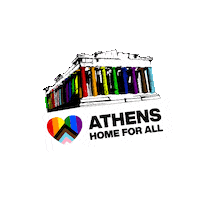 onassis onassis stegi athens pride athenshomeforall Sticker