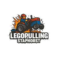 Lego Pulling Sticker
