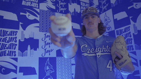 Creighton Bluejays Baseball GIF by Creighton University Athletics