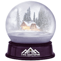 Christmas Snow Sticker by Two Mortgage Guys