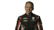 Pointing Down Ed Carpenter Sticker by INDYCAR