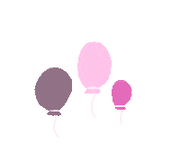 Balloon 手書き Sticker