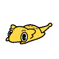 Creyong sleep gecko 졸림 도마뱀 Sticker