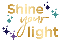 emilyaarons light energy shine spiritual Sticker