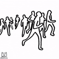Band Run Away GIF