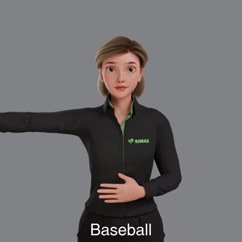 Baseball Avatar GIF by Sign Time - SiMAX