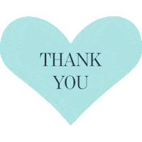 Thank You Sticker by Sweeney Curations