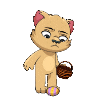 Easter Bunny Sticker by Kabu