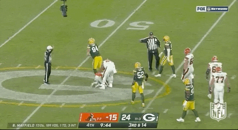 Green Bay Packers Football GIF by NFL