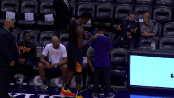 Signing Phoenix Suns GIF by NBA
