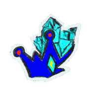 Art Crown Sticker