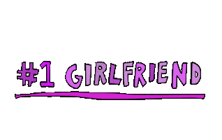 Number 1 Girl Sticker