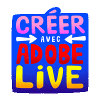 Play Creer Sticker by Adobe Live