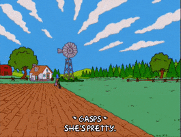 working hard marge simpson GIF