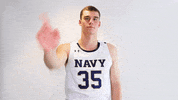 navyathletics navy athletics navy basketball navy mens basketball navy mbb GIF