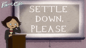 Settle Down Adventure Time GIF by Cartoon Network
