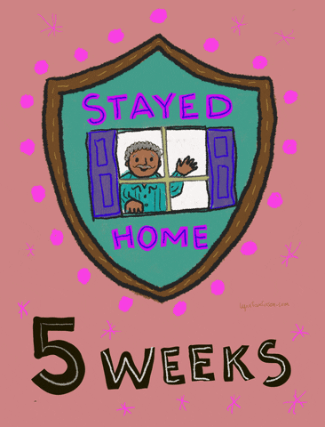 lynntomlinson giphyupload animation animated covid-19 GIF