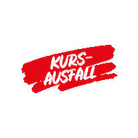 Kursausfall Sticker by BTW Bünde