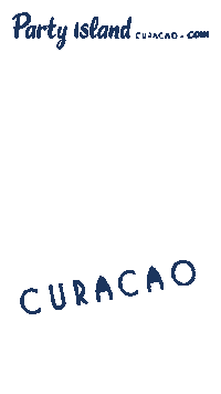 Caribbean Cura Sticker by Party Island Curacao