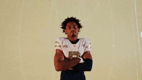Georgia Tech Football Sport GIF by Georgia Tech Yellow Jackets