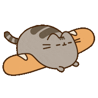Sleepy Cat Sticker by Pusheen