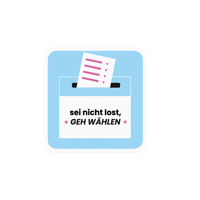 Vk Europawahl Sticker by BVK Students Hannover