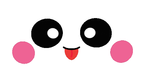 Kawaiiumis Kawaii Face Kawaiiface Lengua Sticker