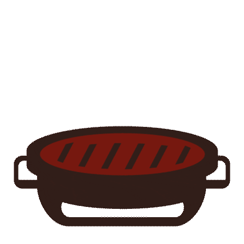 embutidosfranz parrilla asado mesa chorizo Sticker
