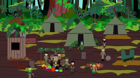 army camp GIF by South Park 