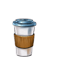 Cup Of Coffee Sticker