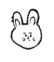 Jong Up Bunny Sticker