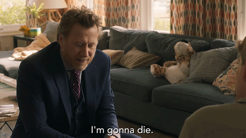 Dying Episode 1 GIF by Everything's Gonna Be Okay