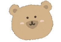 Bear くま Sticker