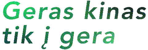 Geraskinas Sticker by Kino Pavasaris