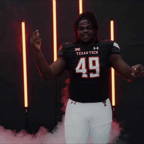 College Football Sport GIF by Texas Tech Football