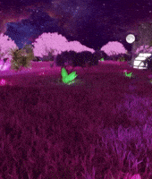 wizardtrees pink flower 420 california GIF