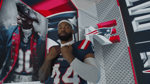 Football Yes GIF by New England Patriots