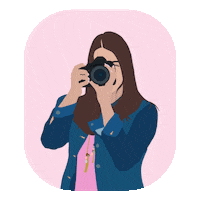Behind The Scenes Photographer Sticker by Alisha Cohen