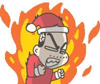 mydeerdog dog angry doggy 可愛 Sticker
