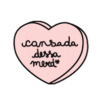 capitone coracao stress cansada capitone Sticker