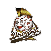 DirtBagsAma amarillo dirtbags youth baseball dirt bags Sticker