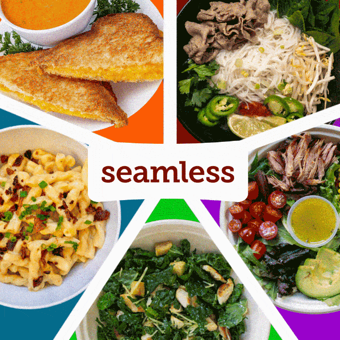 Seamless giphyupload food eat delivery GIF